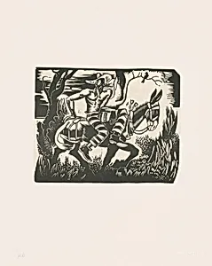 Trusty on a Mule