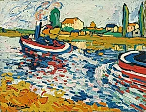 Tugboat on the Seine, Chatou