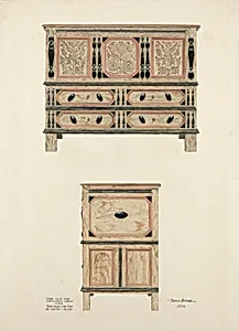 Tulip and Sunflower Chest