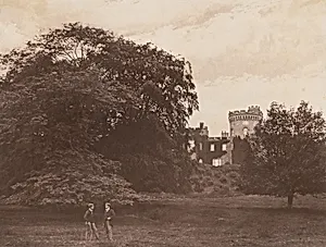 Tullichewan Castle, Vale of Leven, Scotland by Sir James Campbell of Stracathro
