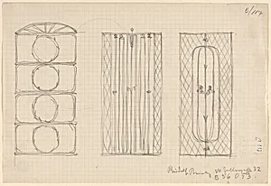 Two Designs for Ornamental Screens (and a Window Design?)