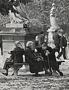Two Friends in the Luxembourg Garden