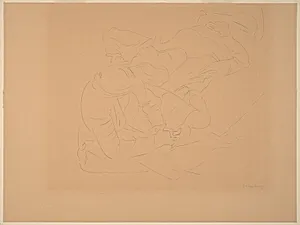 Two Girls on the Floor