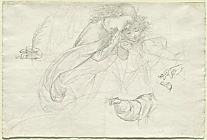 Two Grieving Angels (verso)