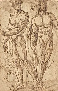 Two Male Nudes