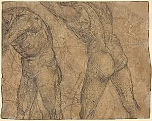 Two Nude Figures [verso]
