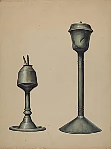 Two Oil Lamps