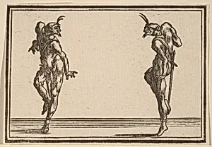 Two Pantaloons Dancing