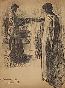 Two Studies of Madame Lemmen