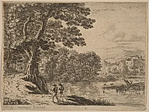 Two Travelers and a Peddler