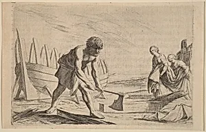 Ulysses on the Island of the Goddess Calypso