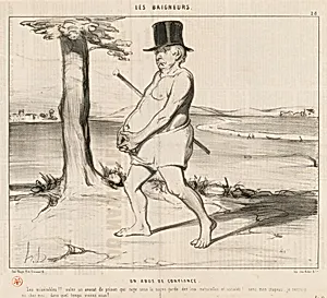 Un Abus de confiance by Honoré Daumier