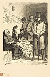 Un Bureau d'attente d'omnibus