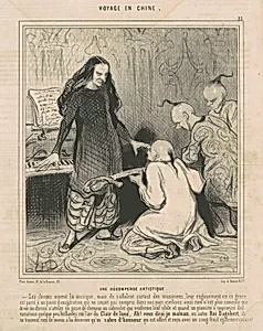 Une récompense artistique by Honoré Daumier