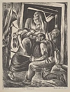 Untiled (Air Raid on Spanish Village)
