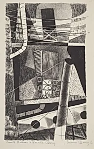 Untitled (Abstract Cityscape)