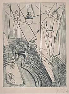 Untitled (Aerialists/Trapeze Act)