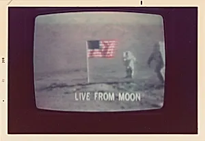 Untitled (Apollo 17 live from the moon)