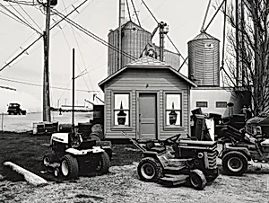 Untitled (Behind Don's Gas Station, Randolph, Wisconsin, May 1981)