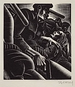 Untitled (Cops and Protestors)