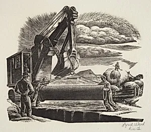 Untitled (Country-Bailing Hay)