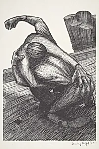 Untitled (Dock Workers Fighting)