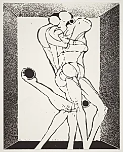 Untitled (Family of Acrobatic Jugglers XVI)