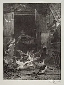 Untitled (Farm Scene)