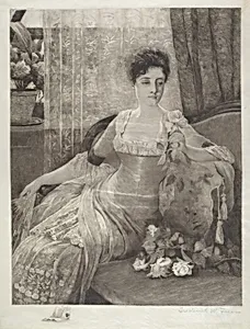 Untitled (Girl on a Couch)