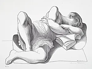Untitled (Girl Reading)