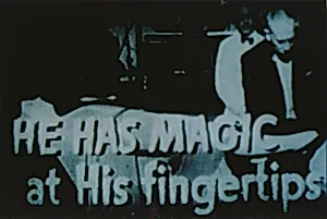 Untitled (He has magic at his fingertips women at his feet...and murder in his heart!)