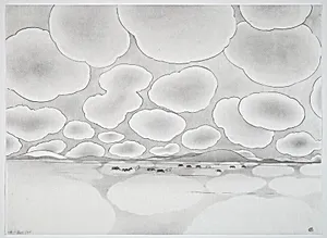 Untitled (Landscape With Clouds)
