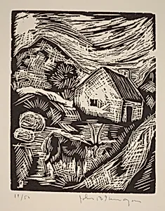Untitled (Landscape With Goat)