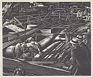 Untitled (Laying Pipe in New York City)