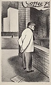 Untitled (Man Looking Into Storefront Window)