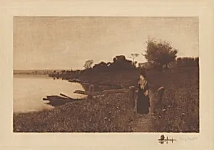 Untitled (Moonlight Stroll)