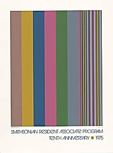 Untitled (Poster for Smithsonian Resident Associate Program, Tenth Anniversary)