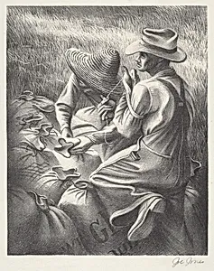 Untitled (Sacking Grain)