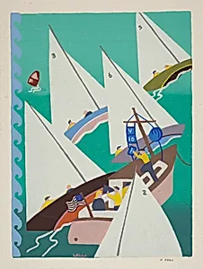 Untitled (Sailboat Race)