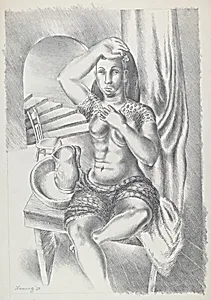 Untitled (Seated Woman)