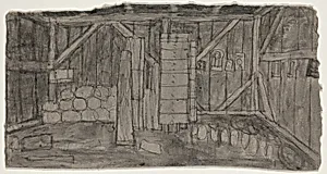 Untitled (Shed Interior) [verso]