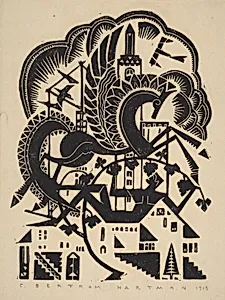Untitled (Skyscraper and Horse)