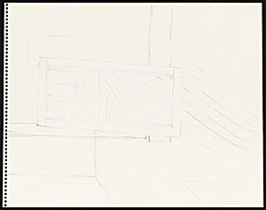 Untitled (Studio Corner) [verso]