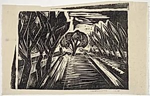 Untitled (Treelined Road)