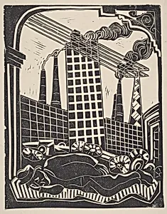 Untitled (Urban Scene-Evening)