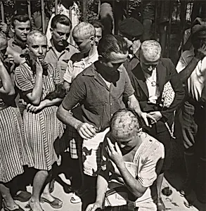 Untitled (women accused of collaboration, St. Tropez, France)