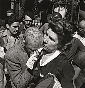 Untitled (women accused of collaboration, St. Tropez, France)