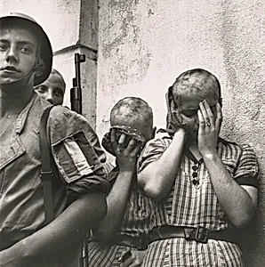 Untitled (women accused of collaboration, St. Tropez, France)