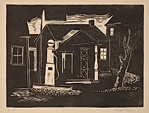 Untitled (Woodstock Gas Station)