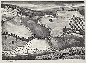 Untitled (Woodstock Landscape)